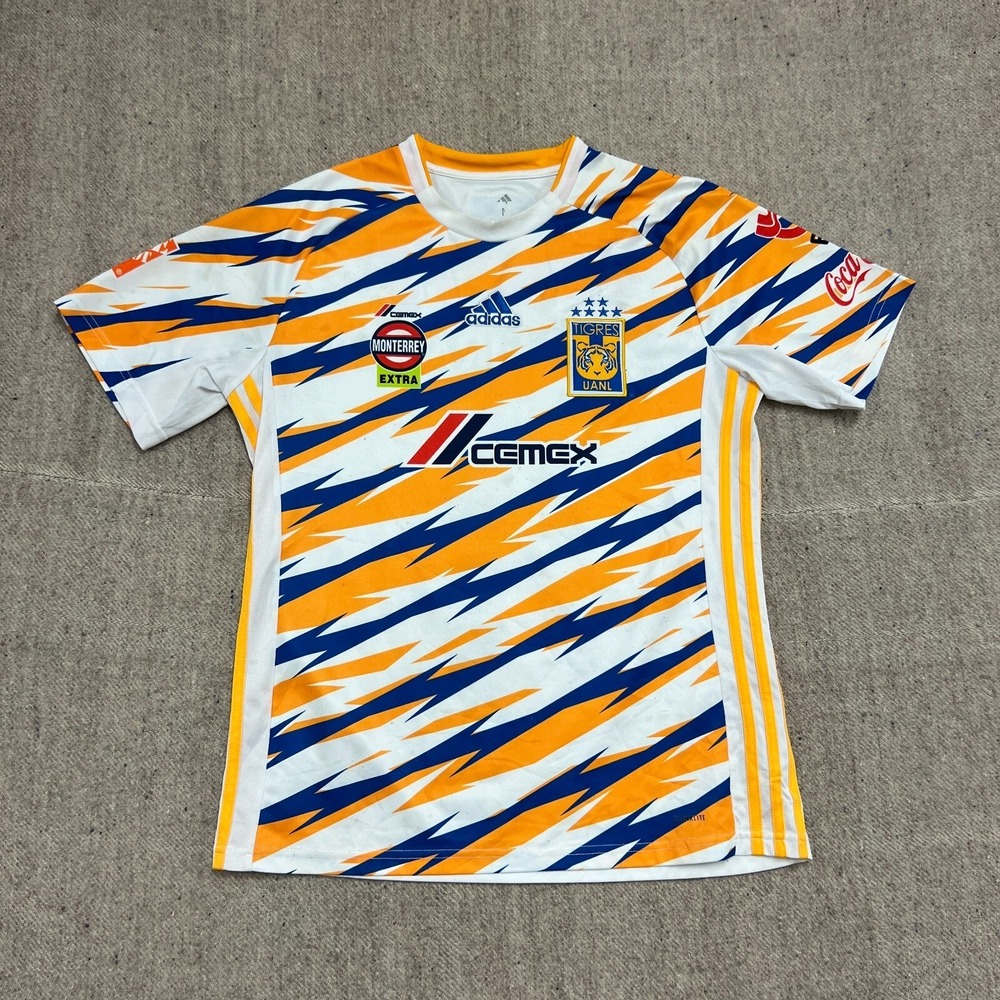 Adidas‎ Tigres UANL Soccer Jersey Mens Medium White 2019
